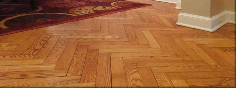 hardwood floor saning